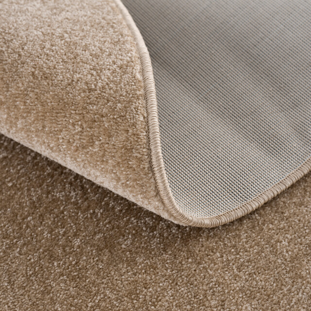 Muratap Uni rond effen laagpolig vloerkleed modern 350 cm rond 3013609 large