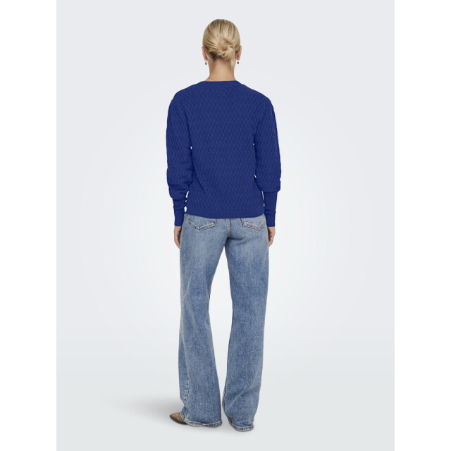 Only Onlfaye life ls o-neck cs knt kobalt 4219.34.0030 large