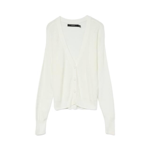 Vero Moda Vmnewlexsun ls short v-neck car ga off-white 4249.02.0019 large