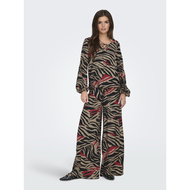 Jacqueline de Yong Jdyphilippa hw palazzo pant wvn dessin 4109.89.0598 large