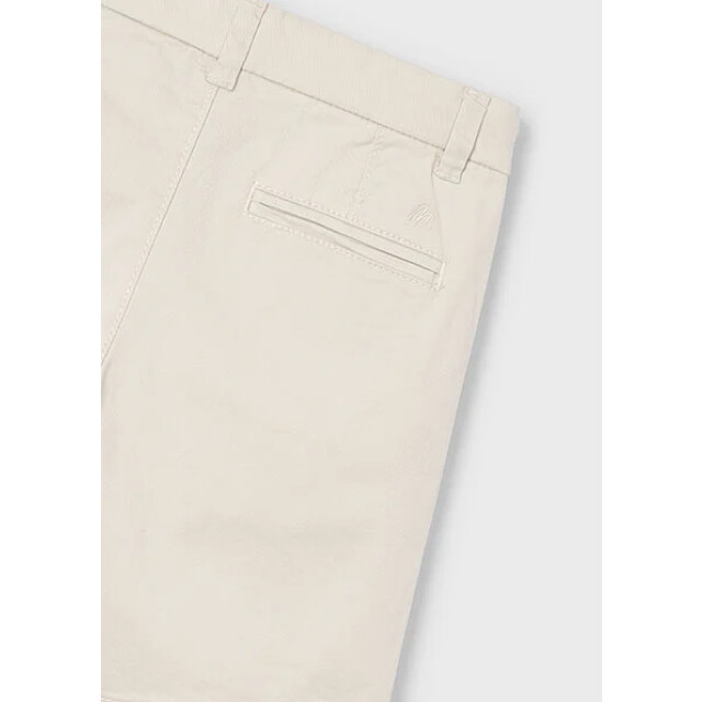 Mayoral Zomer chino short twill jongens bone 202-34-bone wit large