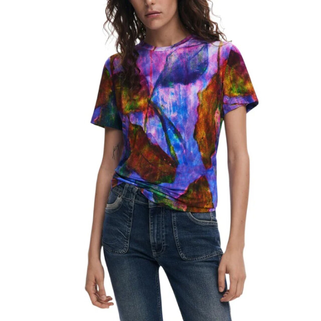 Desigual T-shirt dames Desigual T-shirt Dames large