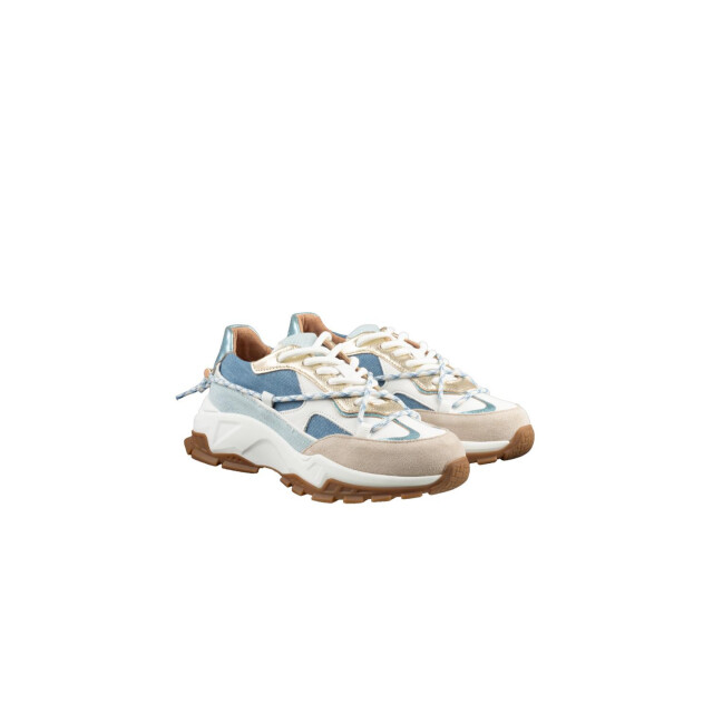 DWRS Label Sneaker met verwisselbaar voetbed B10653-15 Bonney Denim large