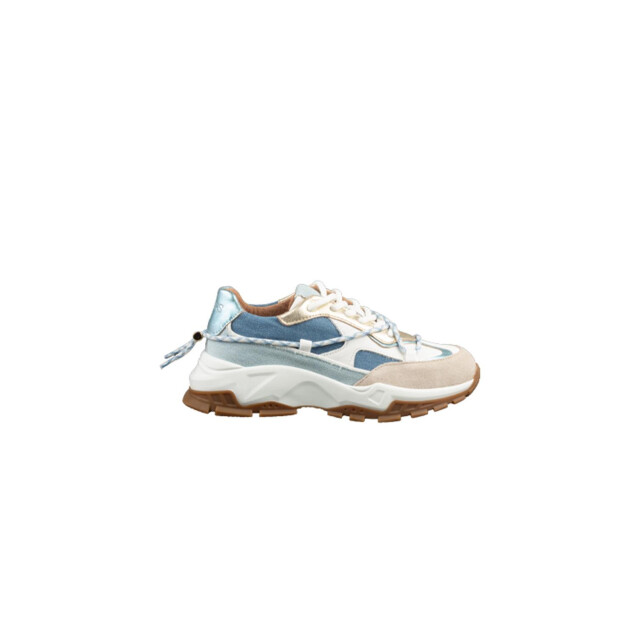 DWRS Label Sneaker met verwisselbaar voetbed B10653-15 Bonney Denim large