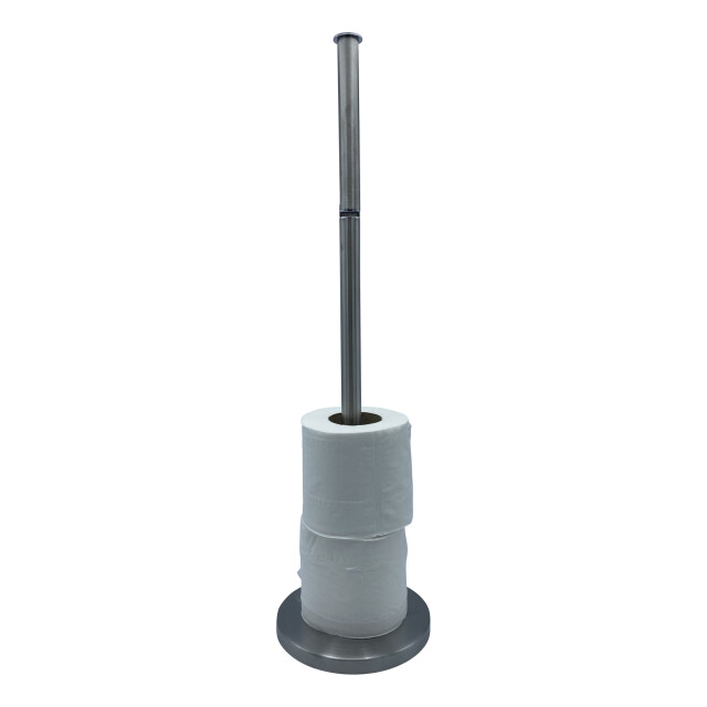 4goodz Verchroomde toiletrolhouder met reserverolhouder 15x24x53 cm - 3061828 large
