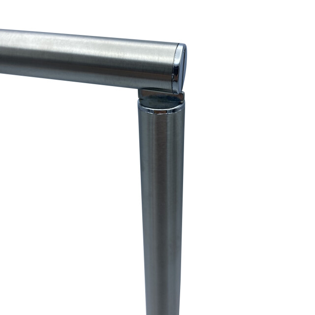 4goodz Verchroomde toiletrolhouder met reserverolhouder 15x24x53 cm - 3061828 large