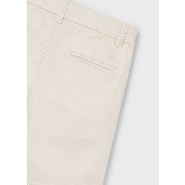 Mayoral Zomer chino short twill jongens bone 202-34-bone wit large