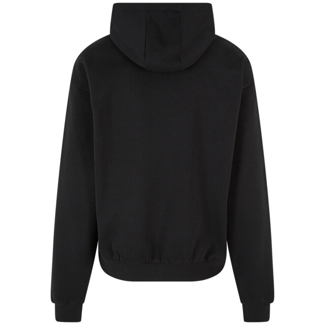 Urban Classics Heren hoge hals full zip hoodie UTTN1057_black large