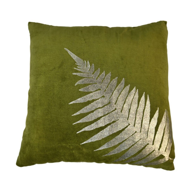 HSM Collection -sierkussen met print-45x45-olijf -stof 2923409 large