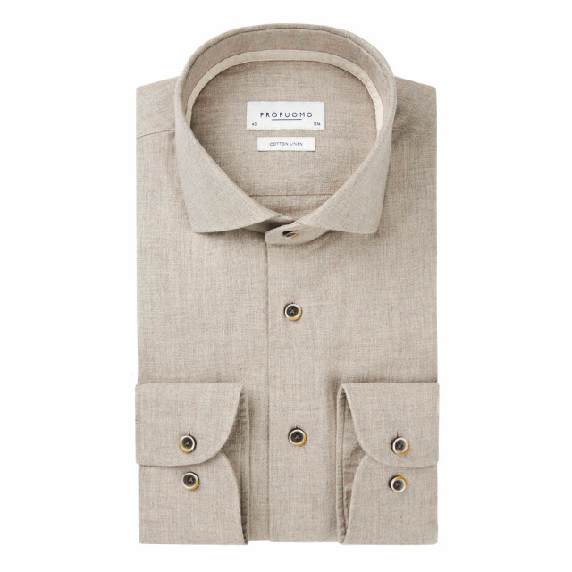 Profuomo Overhemd met lange mouwen 102042-001-41 large