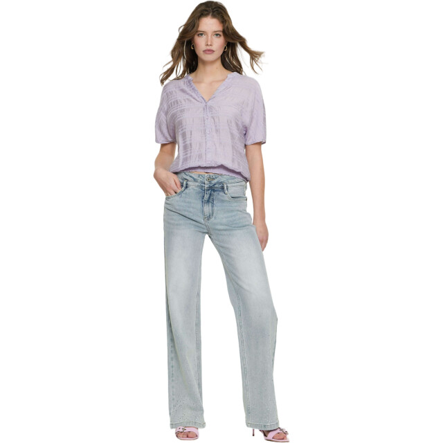 Geisha Jeans heavy bleached denim 51044-10-000836 large