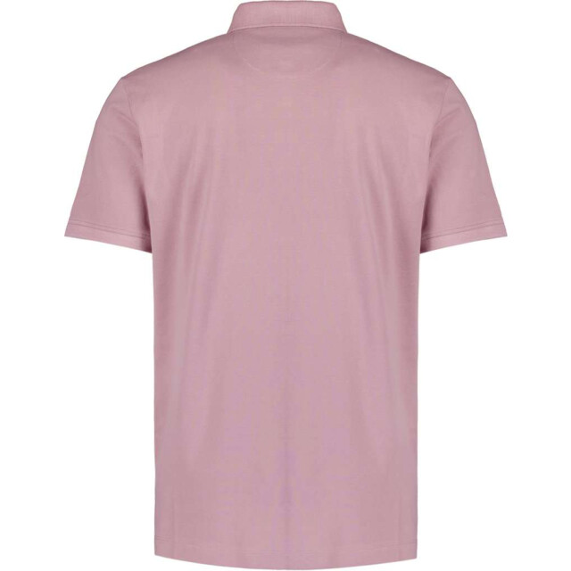 No Excess Polo pique garment dyed mauve 27380201SN-146 large