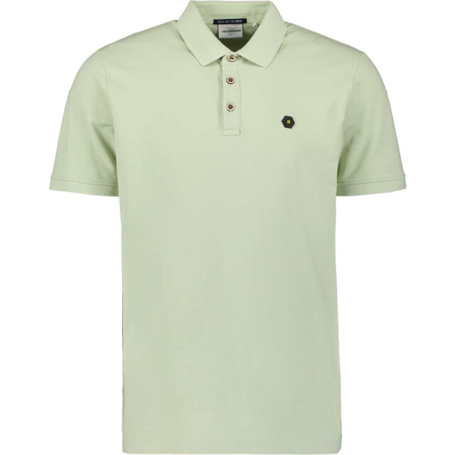 No Excess Polo pique garment dyed mint 27380201SN-058 large