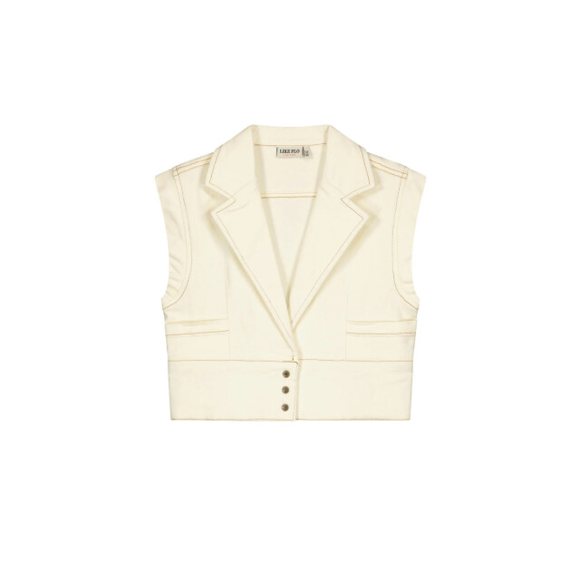 Like Flo Zomer gilet meisjes denim danique F502-5313-001 large