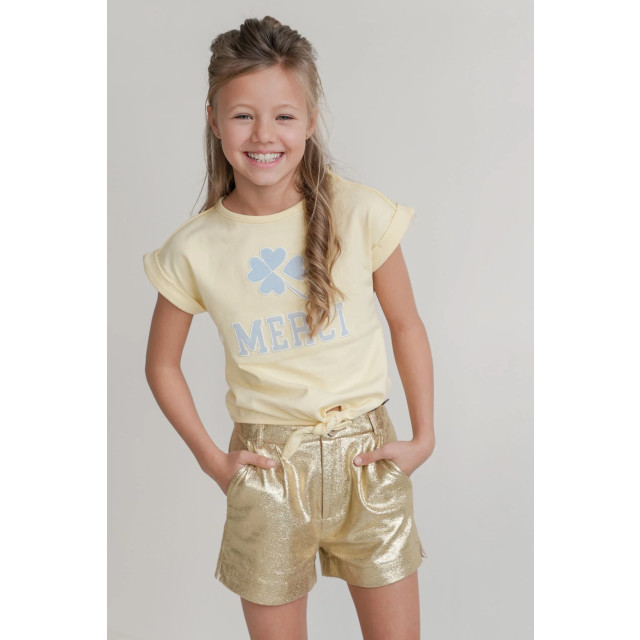 Like Flo Zomer short meisjes - suede finn F502-5604-556 large