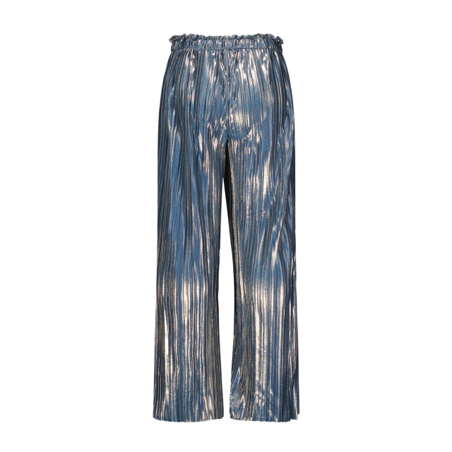 Like Flo Zomer broek meisjes navy metallic, plisse fenna F502-5610-190 large