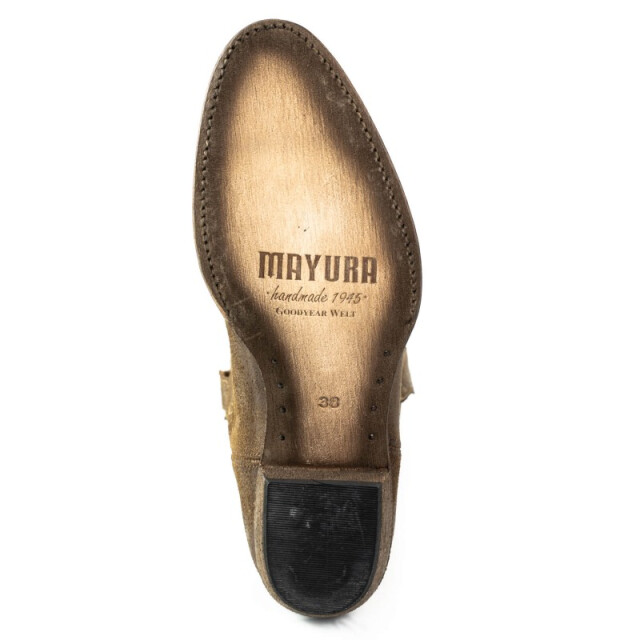 Mayura Boots Cowboy laarzen christi 2526 afelpado tabaco- size CHRISTI 2526 AFELPADO TABACO- Size 37 large