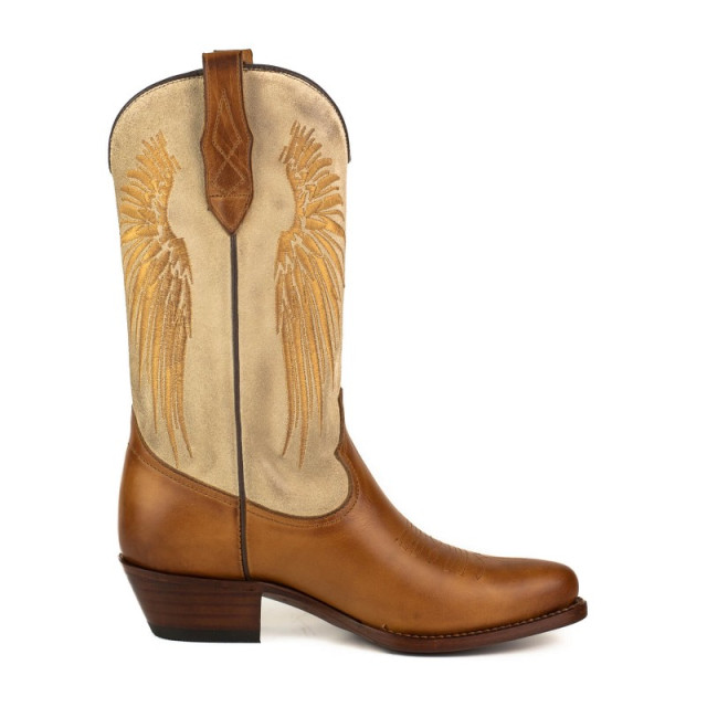 Mayura Boots Cowboy laarzen wings-2666 rony totem / afelpado crudo- size WINGS-2666 rony totem / afelpado crudo- Size 41 large