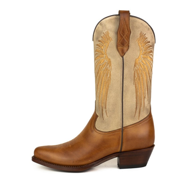 Mayura Boots Cowboy laarzen wings-2666 rony totem / afelpado crudo- size WINGS-2666 rony totem / afelpado crudo- Size 41 large