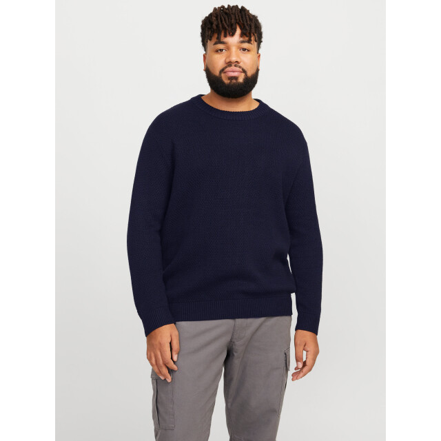 Jack & Jones Eaton knit crew neck 12271818-SKY-4XL large