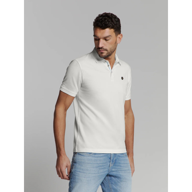 No Excess Heren polo 27380201sn 010 white No Excess 23380101SN 010White large