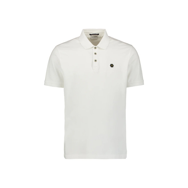 No Excess Heren polo 27380201sn 010 white No Excess 23380101SN 010White large