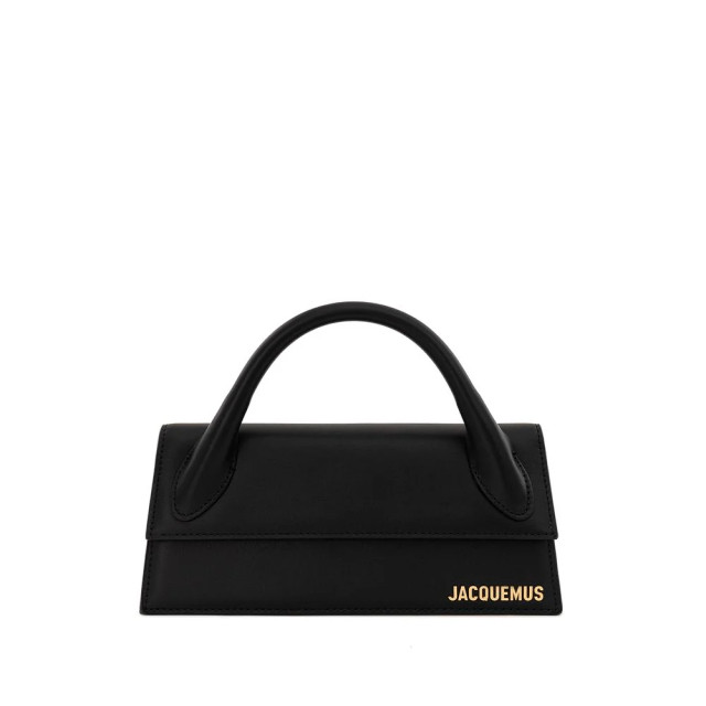 Jacquemus Elegant black leather handbag Jacquemus Elegant Black Leather Handbag large