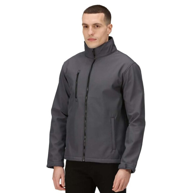 Regatta Heren eerlijk gemaakt gerecycled soft shell jasje UTFK2220_sealgrey large