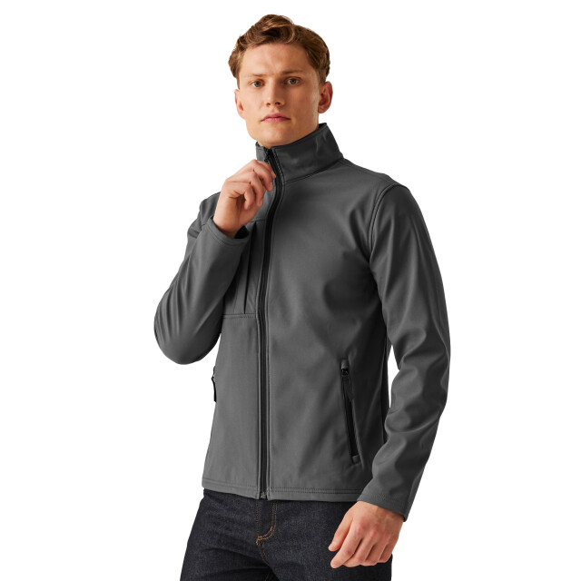 Regatta Heren octagon ii soft shell jas UTFK2544_sealgreyblack large