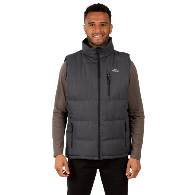 Trespass Heren clasp gewatteerde bodywarmer UTTP849_flint large