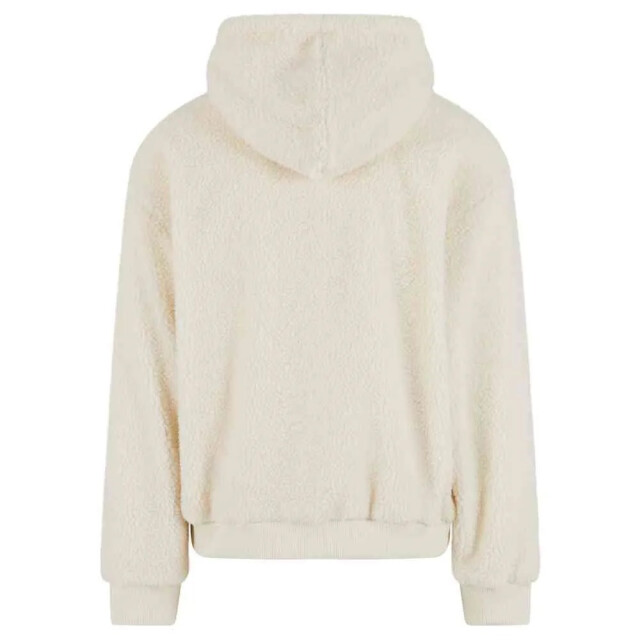 Urban Classics Heren teddy fleece oversized hoodie UTTN1379_whitesand large
