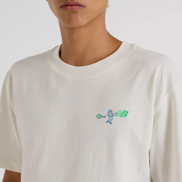 New Balance MT51903 T-Shirts Wit MT51903 large