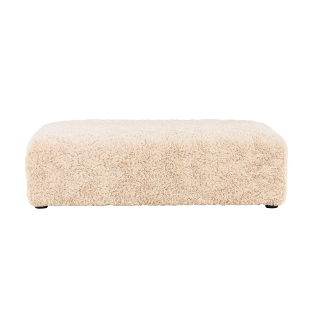 Nest living Erla vierkante schapenvacht poef 100 x 100 cm 3062529 large