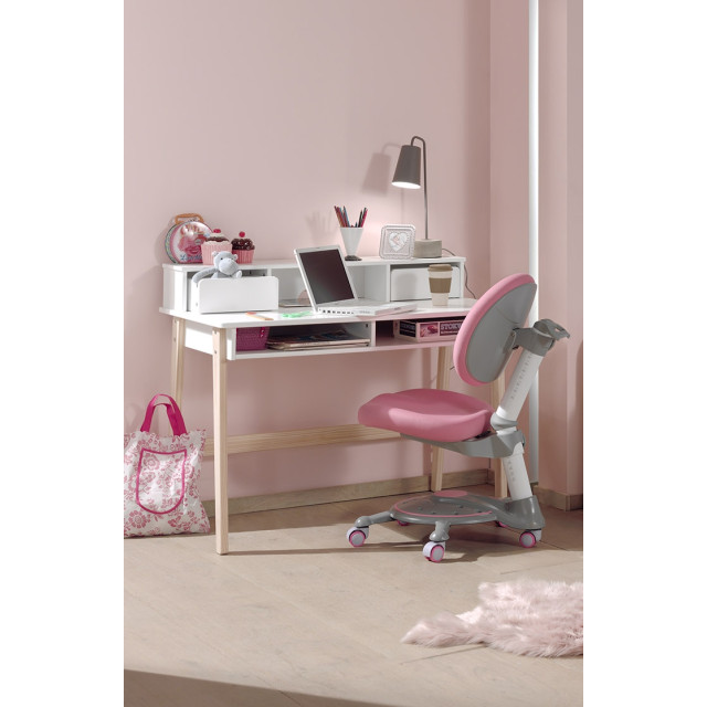 Lucevi kiddy bureau met opzet hout - 120x55x90cm 3011442 large