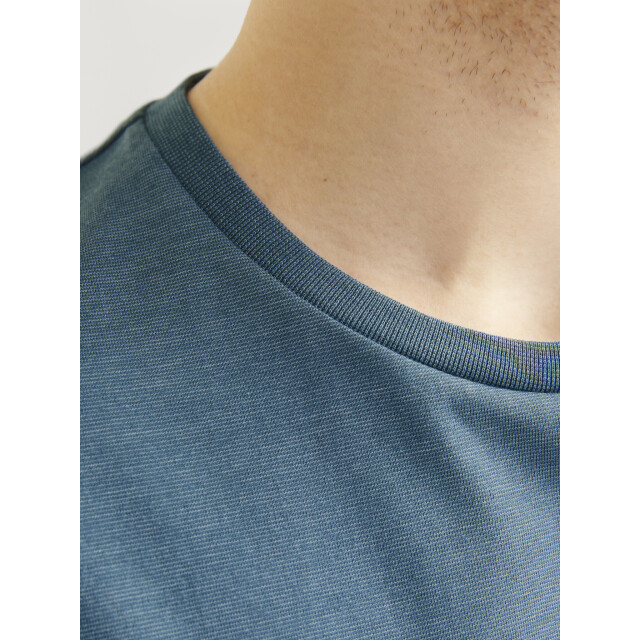 Jack & Jones Heren t-shirt jjtex ronde hals 12269335-Blauw large
