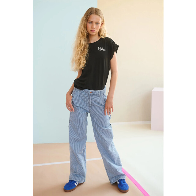NoBell Zomer broek meisjes - cargo, twill, gestreept suca Q502-3603-156 large