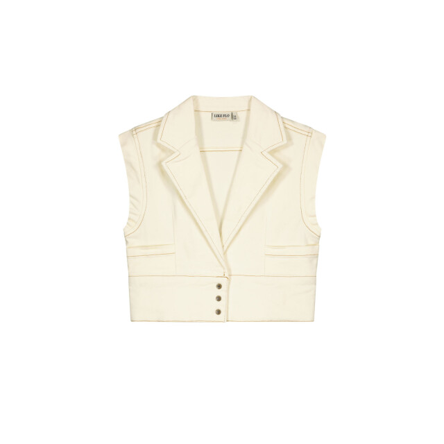 Like Flo Zomer gilet meisjes denim danique F502-5313-001 large