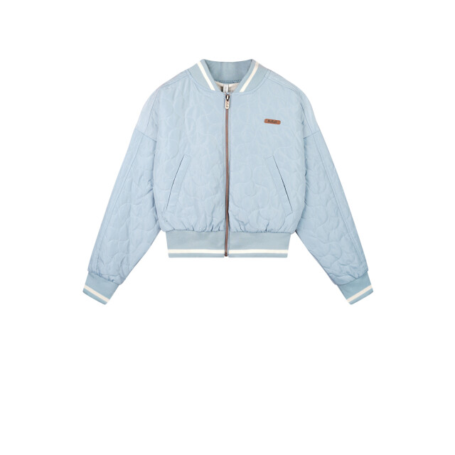 NoBell Zomer bomber jasje meisjes denim gewatteerd, met capuchon bomber Q502-3201-155 large