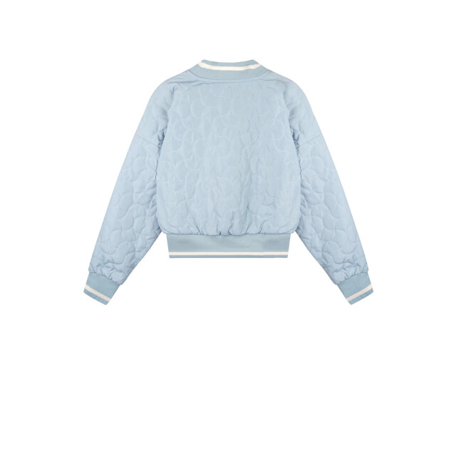 NoBell Zomer bomber jasje meisjes denim gewatteerd, met capuchon bomber Q502-3201-155 large