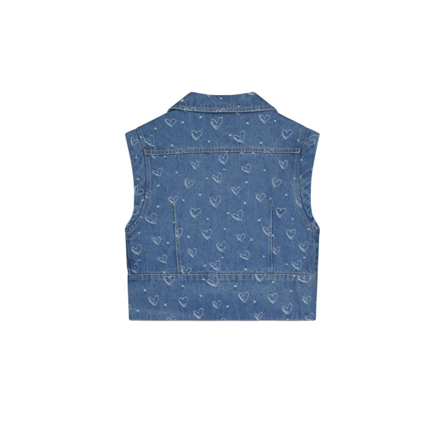 Like Flo Zomer gilet meisjes denim danique F502-5313-181 large