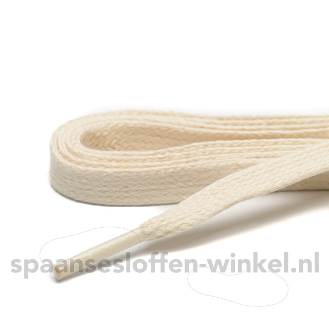 ARIESZZZ Schoenveters wax plat dikte 7 mm Schoenveters wax crème plat dikte 7 mm 150 cm large