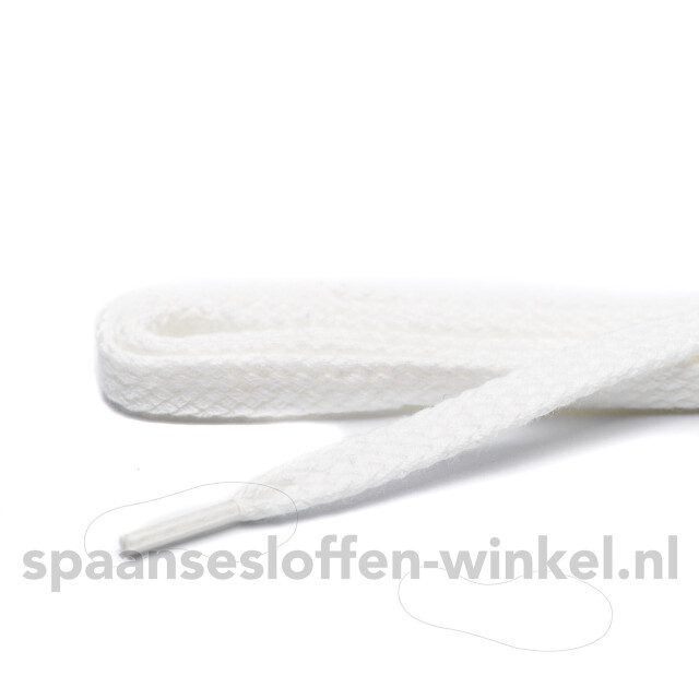 ARIESZZZ Schoenveters plat dikte 5 mm Schoenveters wit plat dikte 5 mm 120 cm large