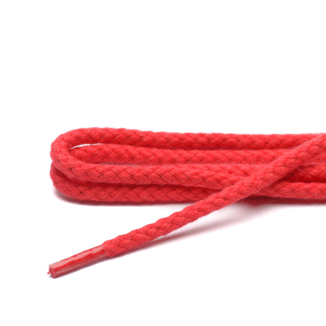 ARIESZZZ Schoen veters grof rond dikte 4 mm cm Schoen veters rood grof rond dikte 4 mm 70 cm large