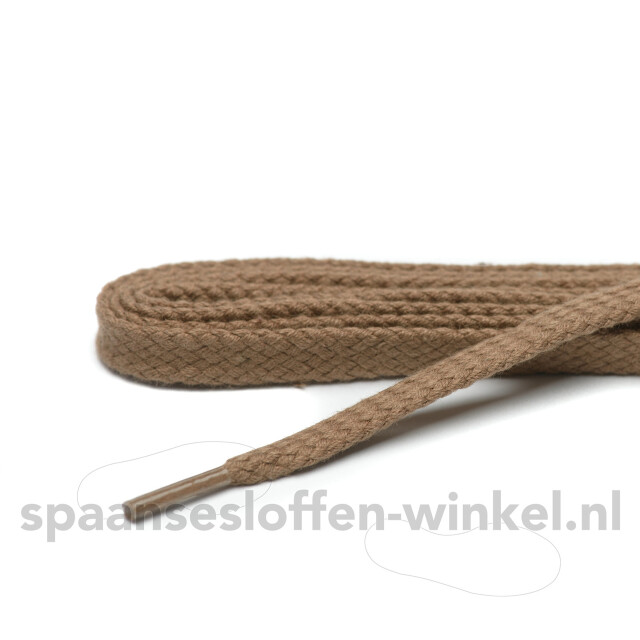 Cordial Veters plat dikte 7 mm Veters leverbeige  plat dikte 7 mm 70 cm large