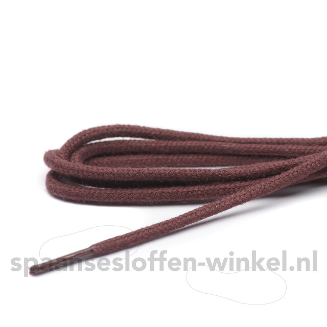 ARIESZZZ Schoenveters bordeaux fijn rond dikte 3 mm Schoenveters bordeaux fijn rond dikte 3 mm 120 cm large