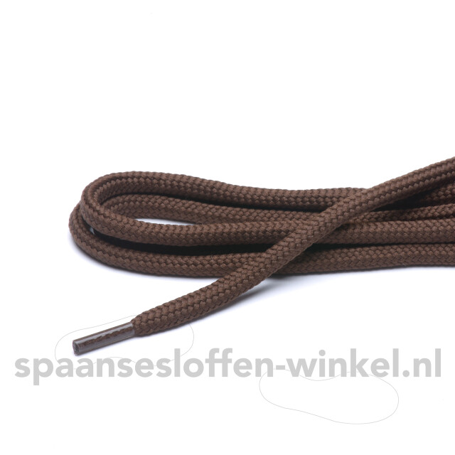 Cordial Donker dik fijn geweven lengte 120 cm 4 mm Cordial donker middelbruin dik fijn geweven lengte 120 cm 4 mm large