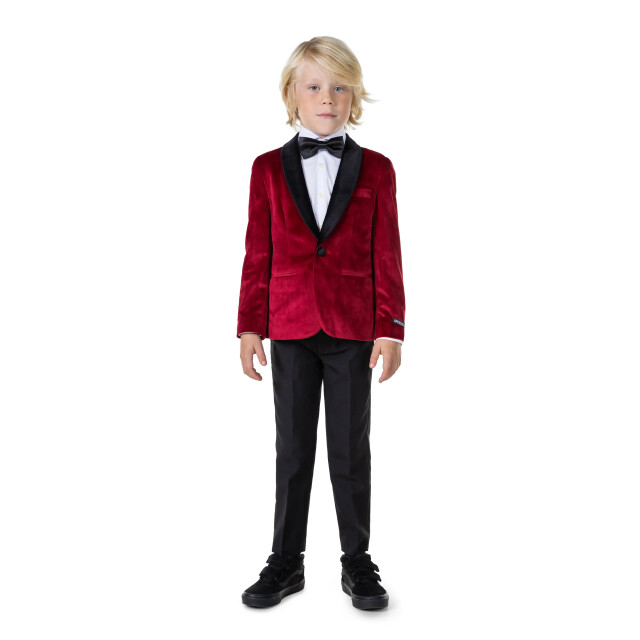 OppoSuits Boys dinner jacket burgundy ODBO-1001 large