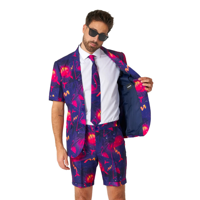 Suitmeister Summer retro neon navy OBSU-1006 large