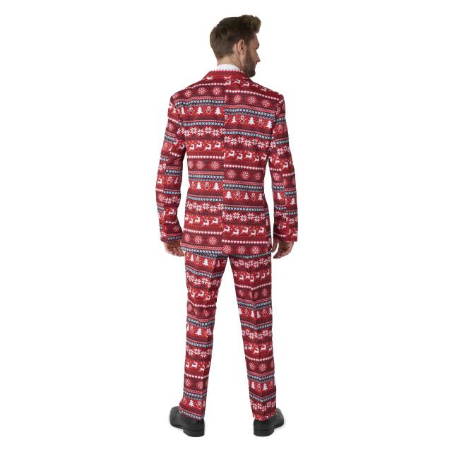 Suitmeister Nordic pixel red OBAS-1007 large