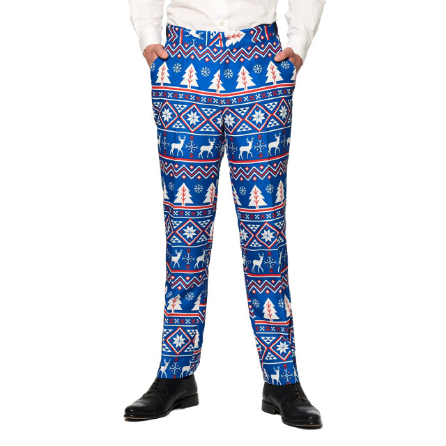 Suitmeister Christmas blue nordic OBAS-0066 large